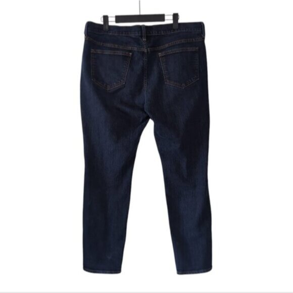 Old Navy Sweetheart Skinny Slim Dark Wash Stretch Jeans 14 - Picture 3 of 8